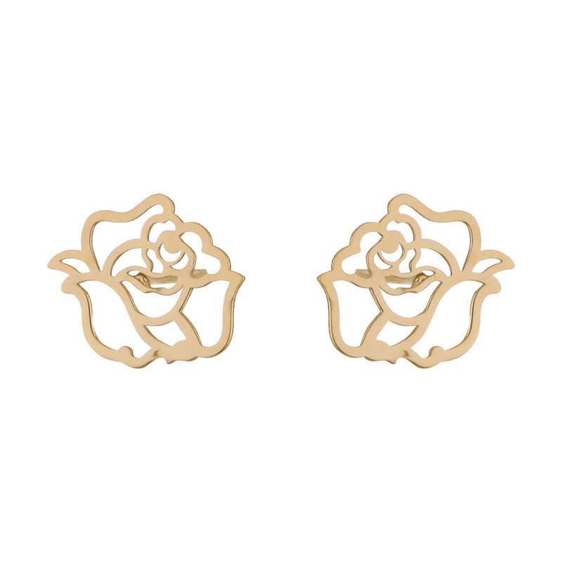 گوشواره طلا 18 عیار زنانه سین سان مدل SNE111