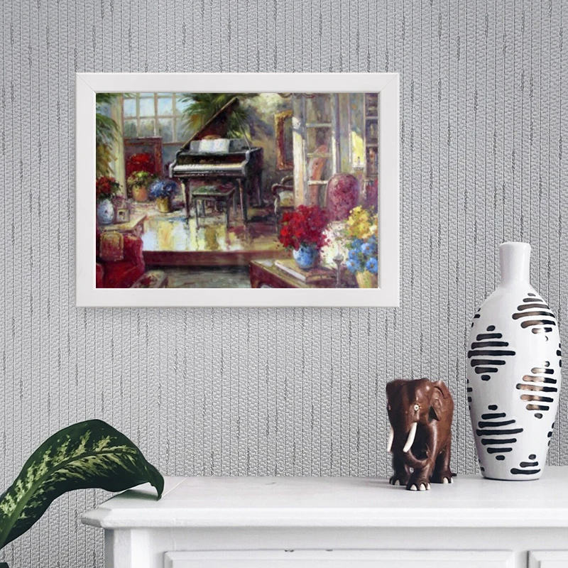 تابلو یاسین دکوراتیو مدل اتاق موسیقی کد ysw564