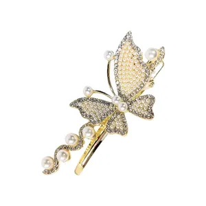 گیره مو زنانه طرح پروانه مدل 1425