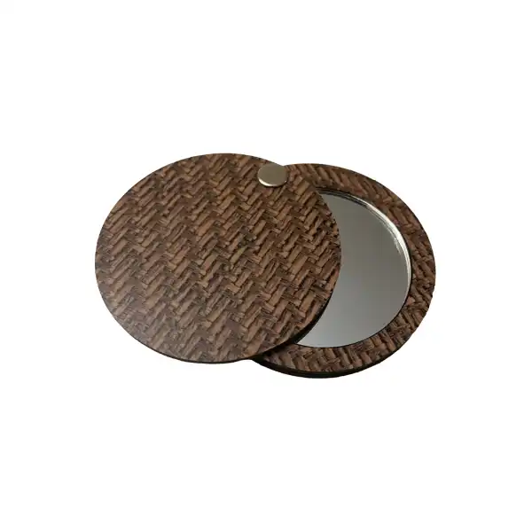 آینه جیبی مدل حصیر کد 914