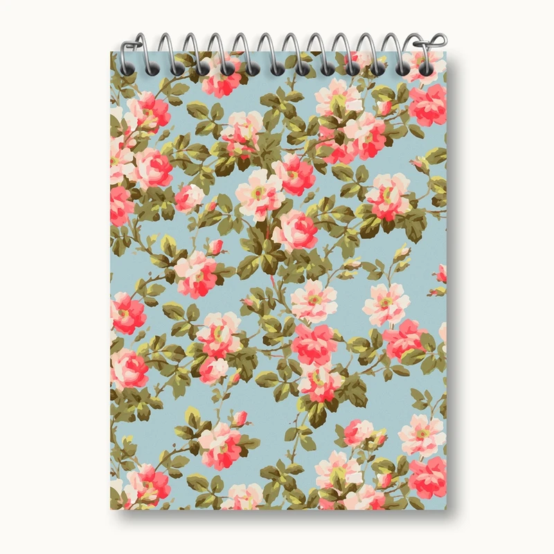 دفتر یادداشت 50 برگ خندالو مدل گل گلی کد 29038