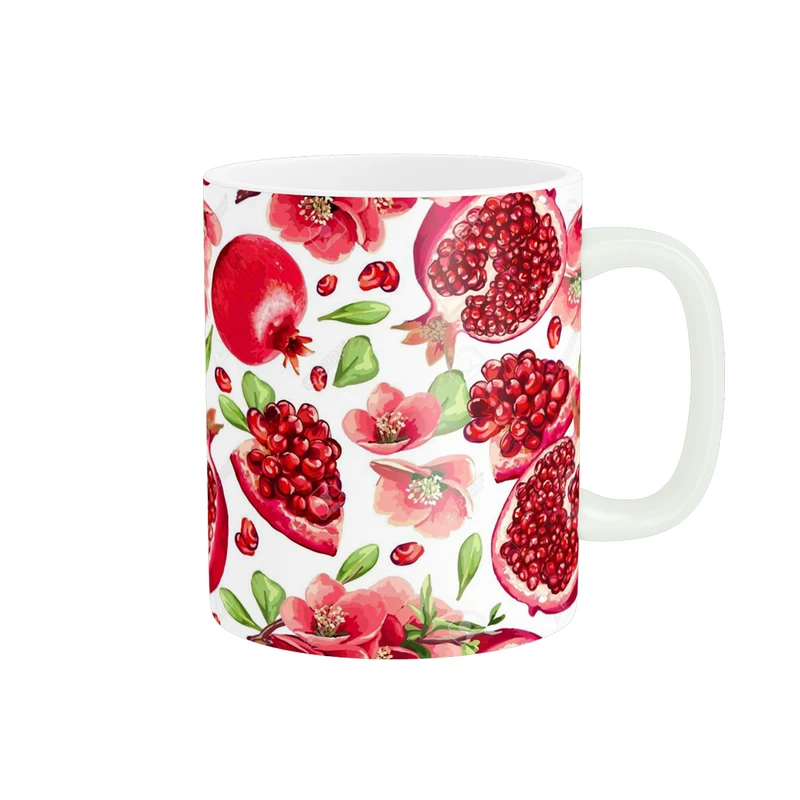 ماگ پادآفرین مدل یلدا شب چله طرح انار کد p1879