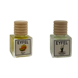 خوشبوکننده خودرو مدل طالبی و گل یخ حجم 10 میلی لیتر مجموعه 2 عددی
