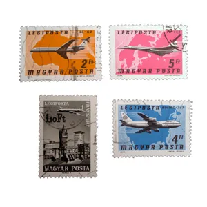 تمبر یادگاری مدل هواپیما کد bc-1540 مجموعه 4 عددی