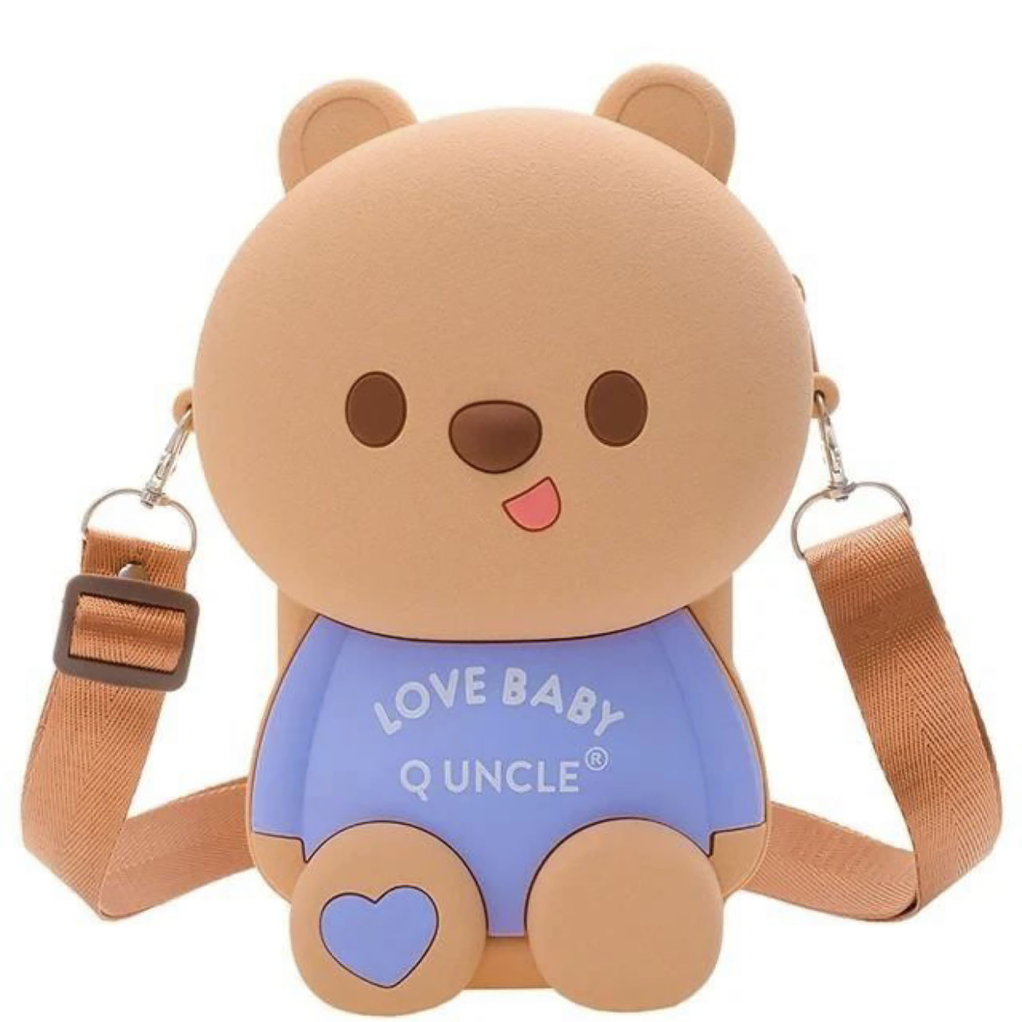 کیف دوشی بچگانه مدل فانتزی طرح خرس بامزه کد BEAR 4