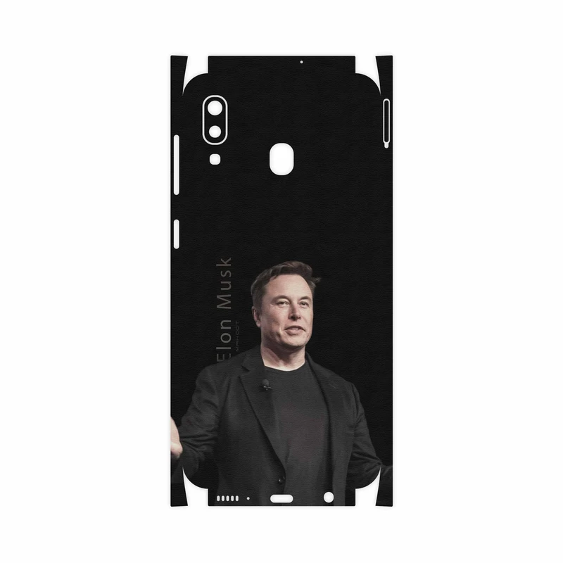 برچسب پوششی ماهوت مدل Elon Musk-FullSkin مناسب برای گوشی موبایل سامسونگ Galaxy A30