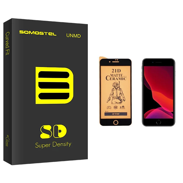 محافظ صفحه نمایش سرامیکی سوماستل مدل SD Glass مناسب برای گوشی موبایل اپل iPhone 8 Plus