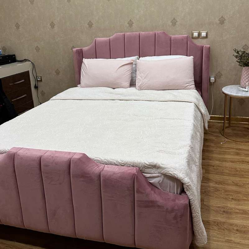 تخت خواب دونفره مدل زیوین سایز 180×200 سانتی متر تخت خواب دونفره مدل زیوین سایز 180×200 سانتی متر