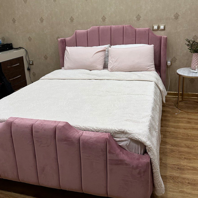 تخت خواب دونفره مدل زیوین سایز 180×200 سانتی متر تخت خواب دونفره مدل زیوین سایز 180×200 سانتی متر