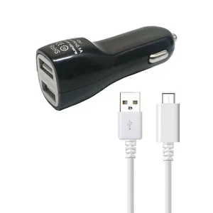 شارژر فندکی کد SI5002A به همراه کابل تبدیل USB -C