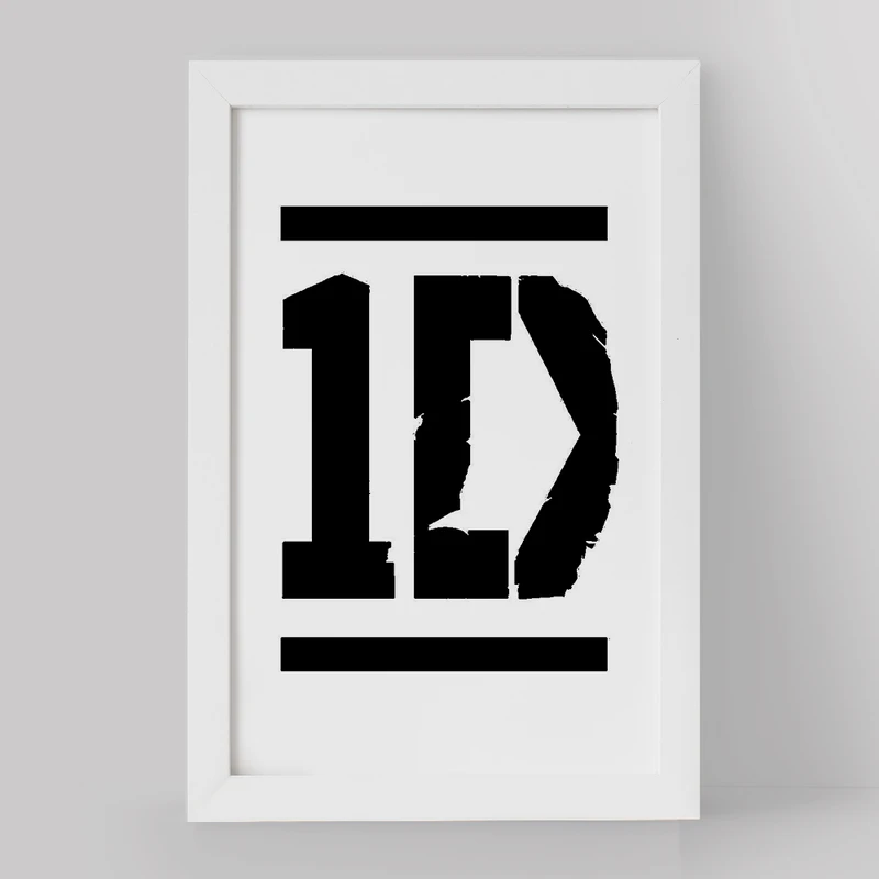 تابلو خندالو مدل هری استایلز گروه موسیقی وان دایرکشن One Direction کد 18977