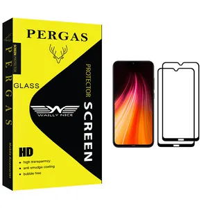Waily Nice Pergas Glass Screen Protector For Xiaomi Redmi Note 8 Pack Of 2