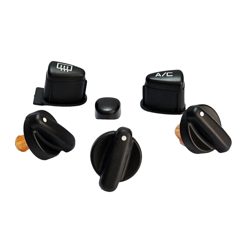 پک کلید پنل کولر و بخاری وی.اف.ان کد bbz-883 مناسب برای پژو 206 بسته 6 عددی