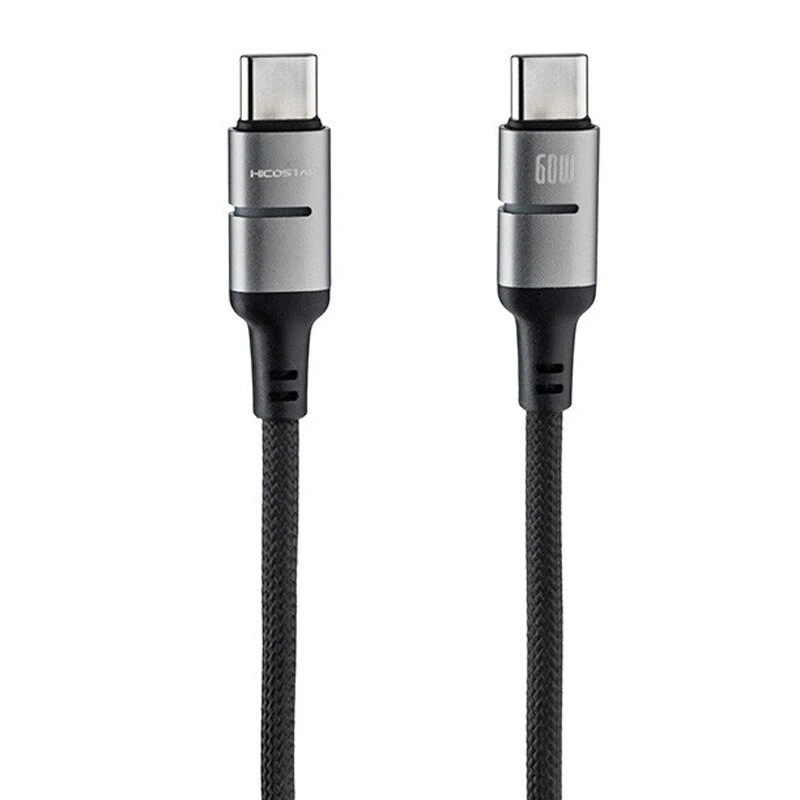 کابل USB-C هایکواستار مدل HS-107 C-C طول 1 متر