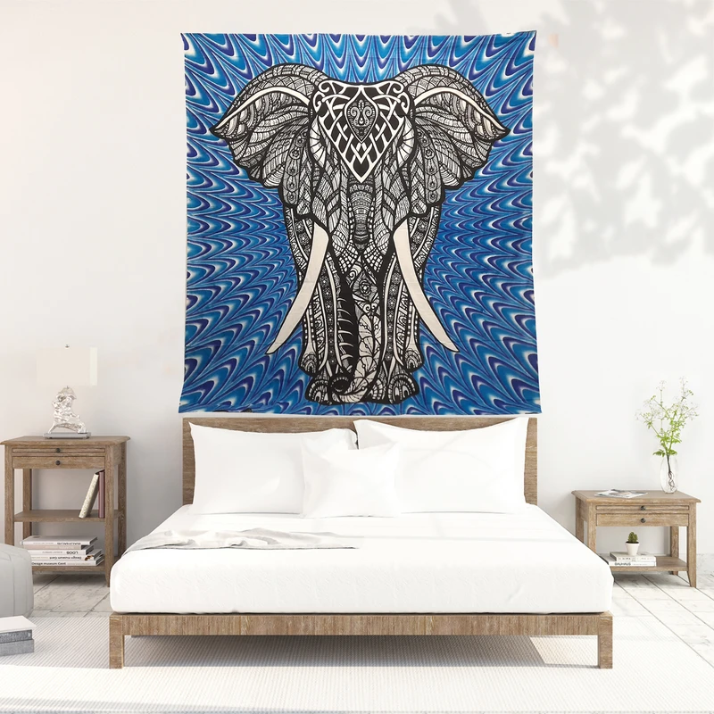 پوستر پارچه ای ناماسته مدل بکدراپ تپستری کد 31