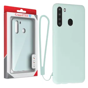 Guardtek Silicamp OPN Cover For Samsung Galaxy A21 With Strap