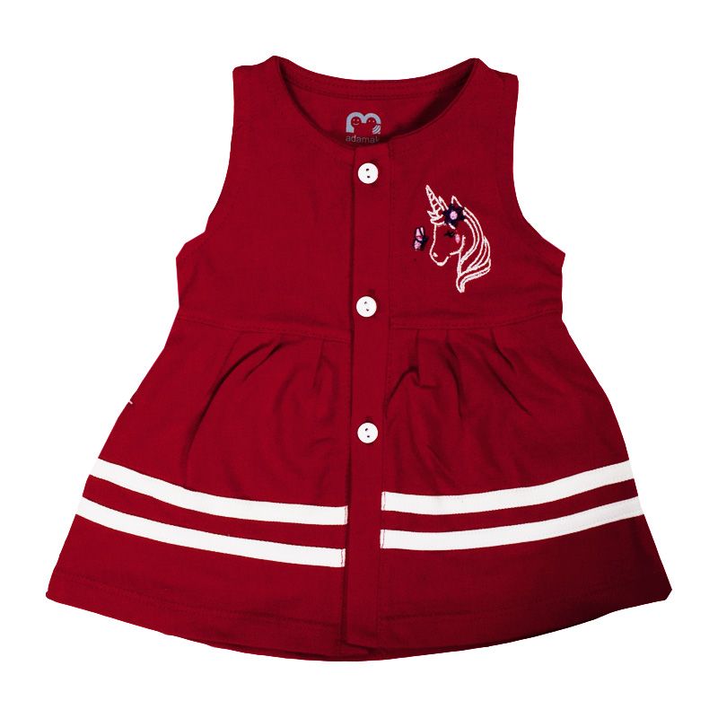 ست 3 تکه لباس نوزادی آدمک مدل پونی کد 126800 رنگ قرمز -  - 9