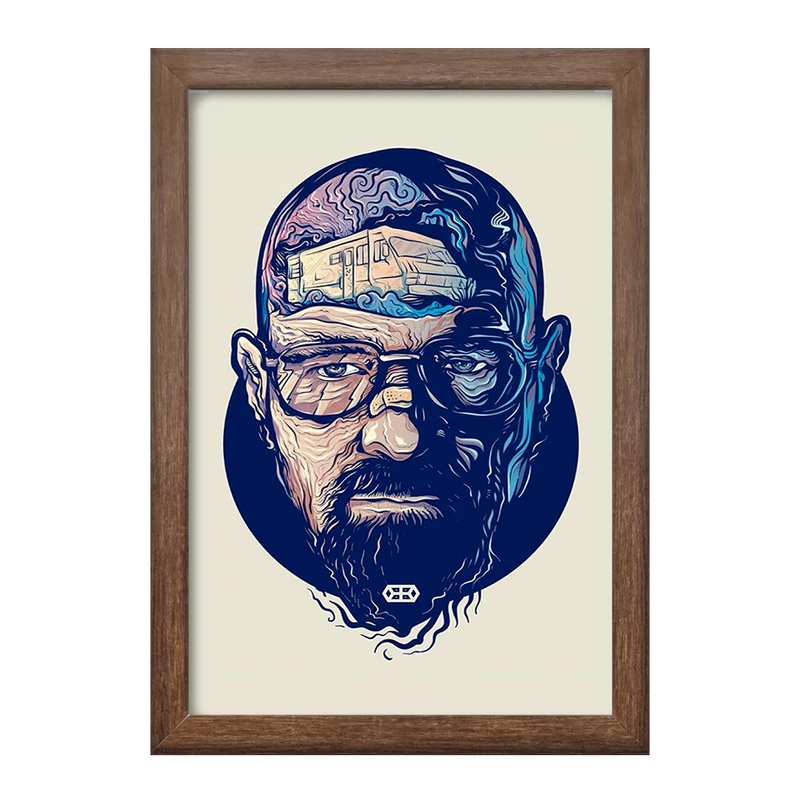 تابلو خندالو طرح والتر وایت سریال بریکینگ بد Breaking Bad  کد 13278
