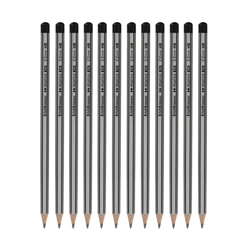 مداد مشکی اریک کراوزه مدل مگاپلیس کد 32860 بسته 12 عددی