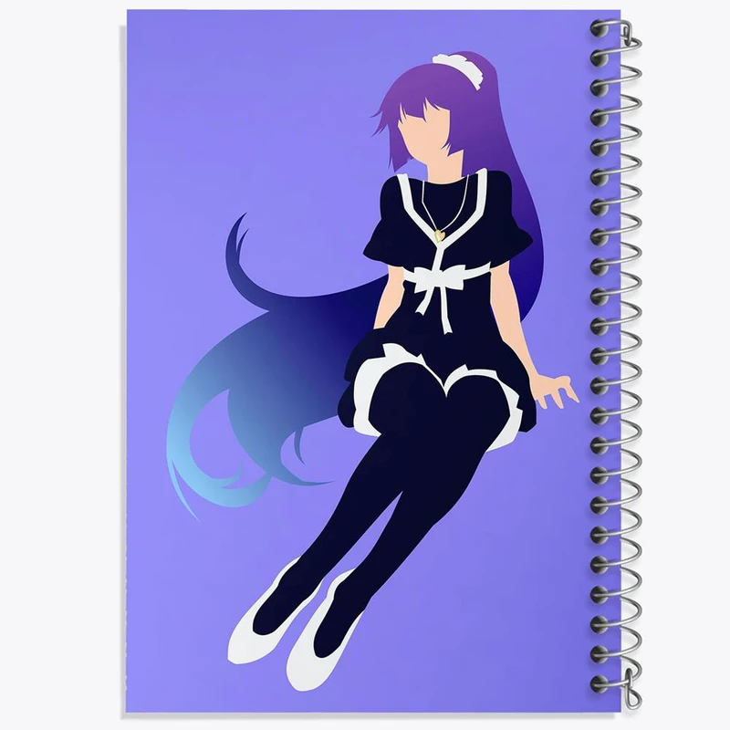 دفتر نقاشی 50 برگ خندالو مدل سنجو گاهارا انیمه مونوگاتاری کد 16198