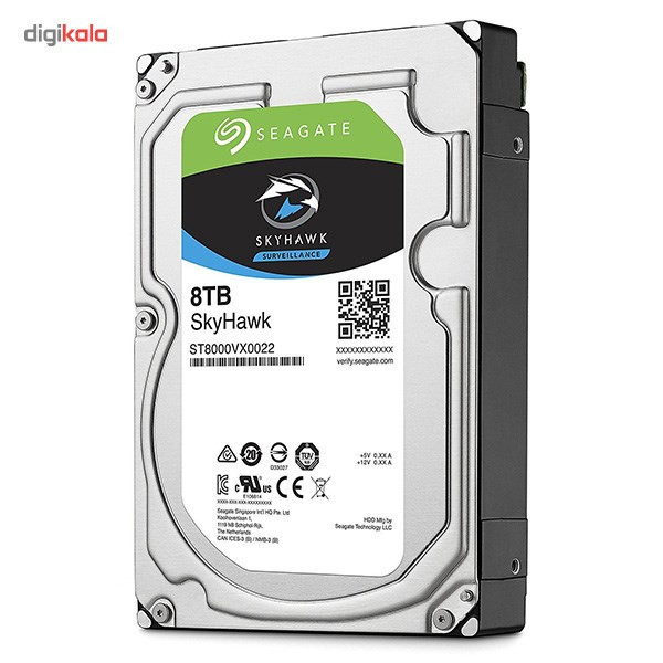 هارددیسک اینترنال سیگیت مدل SkyHawk ST8000VX0022 ظرفیت 8 ترابایت 2