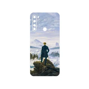MAHOOT Wanderer above the Sea of Fog Cover Sticker for Xiaomi Redmi Note 8 2021