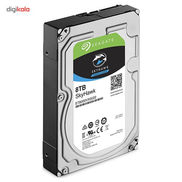 هارددیسک اینترنال سیگیت مدل SkyHawk ST8000VX0022 ظرفیت 8 ترابایت 3