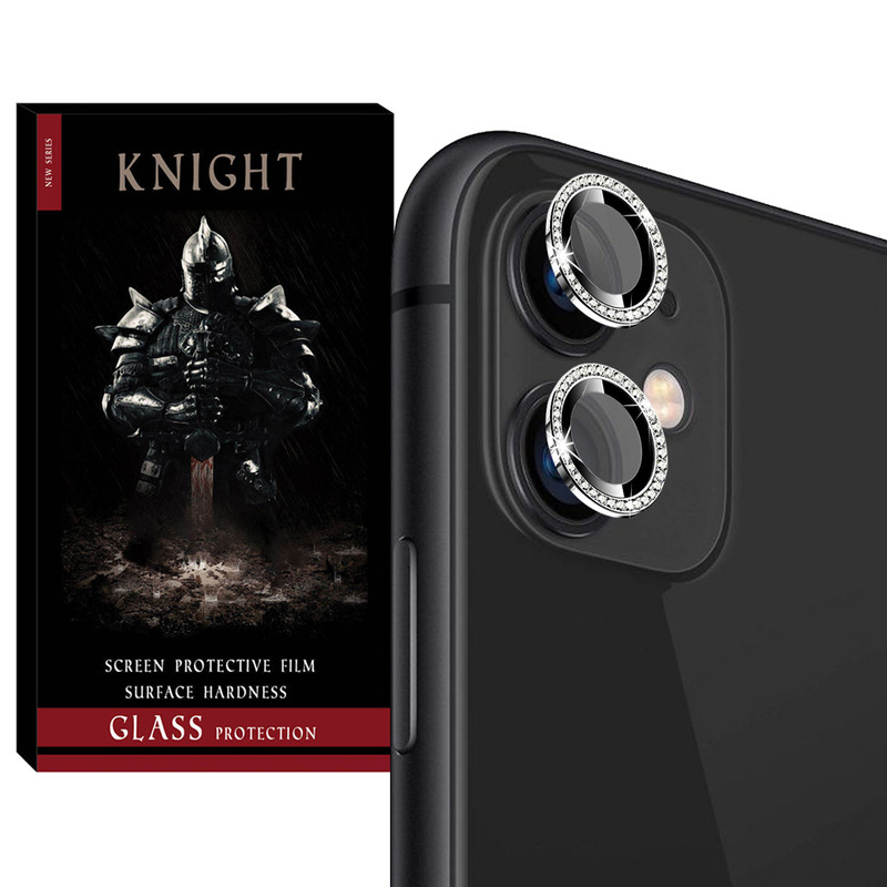 محافظ لنز دوربین نایت مدل Metal-Diamond مناسب برای گوشی موبایل اپل Iphone 12