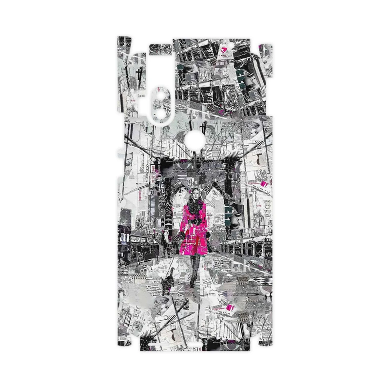 برچسب پوششی ماهوت مدل Collage of Catwalk Bridge-FullSkin مناسب برای گوشی موبایل موتورولا One Hyper