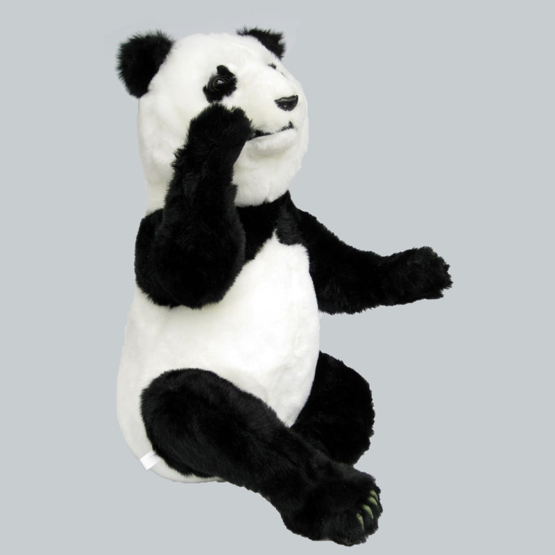 عروسک طرح خرس پاندا مدل Sitting Panda کد SZ13/1054 ارتفاع 46 سانتی متر