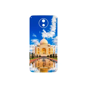 MAHOOT The Taj Mahal Cover Sticker for Motorola Moto C Plus