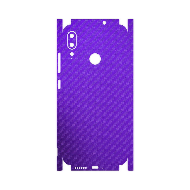 برچسب پوششی ماهوت مدل Purple-Fiber-FullSkin مناسب برای گوشی موبایل موتورولا Moto E6 Plus
