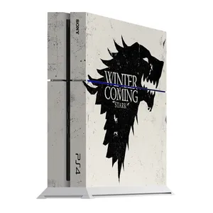 Wensoni Winter is Coming White PlayStation 4 Vertical Cover