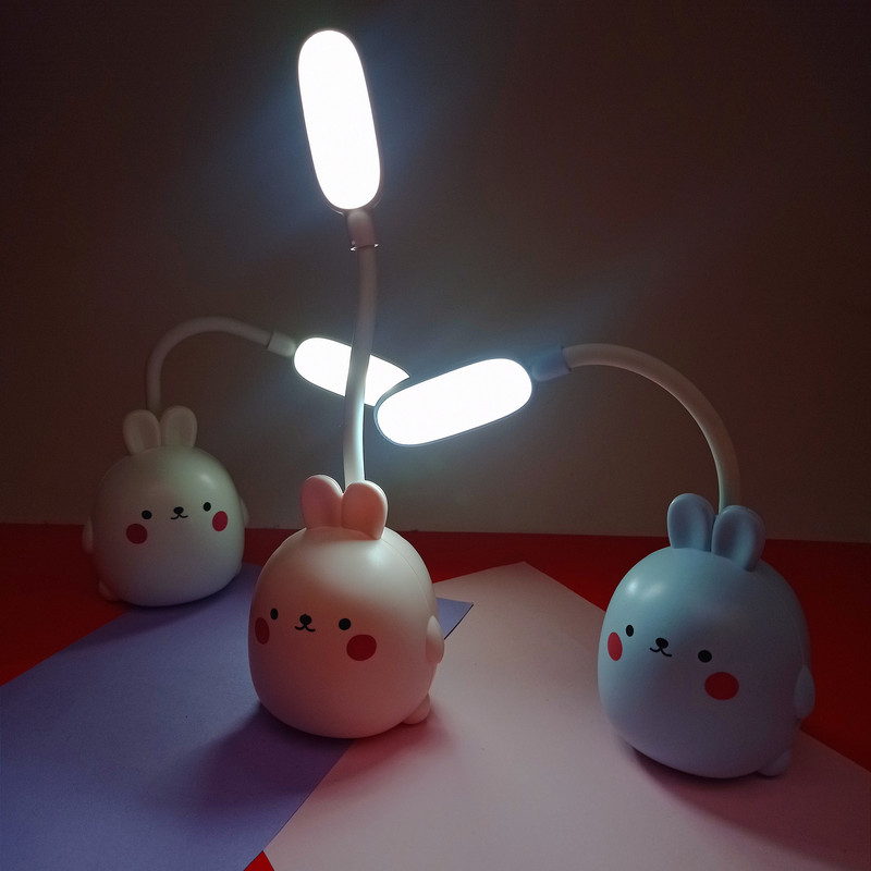 چراغ مطالعه مدل شارژی طرح خرگوش