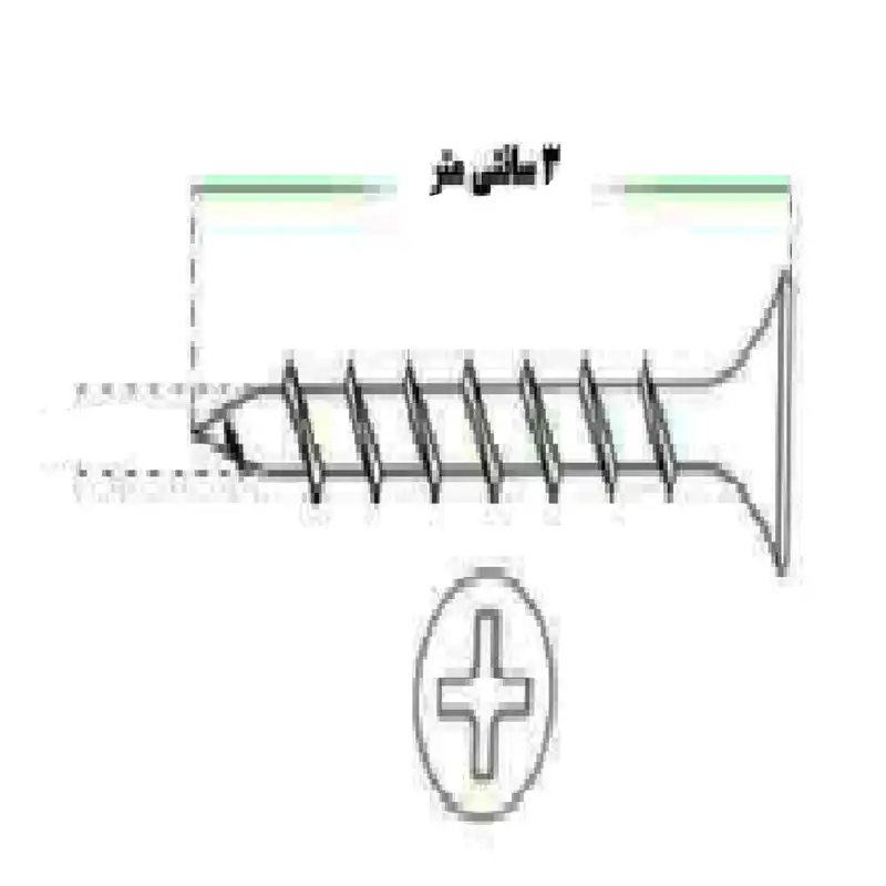 پیچ ام دی اف کد SAH30 مجموعه 140عددی