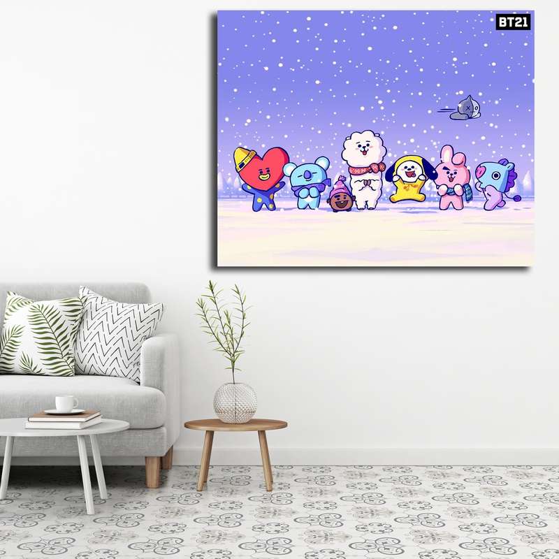 تابلو شاسی کودک مدل BT21 کد 25