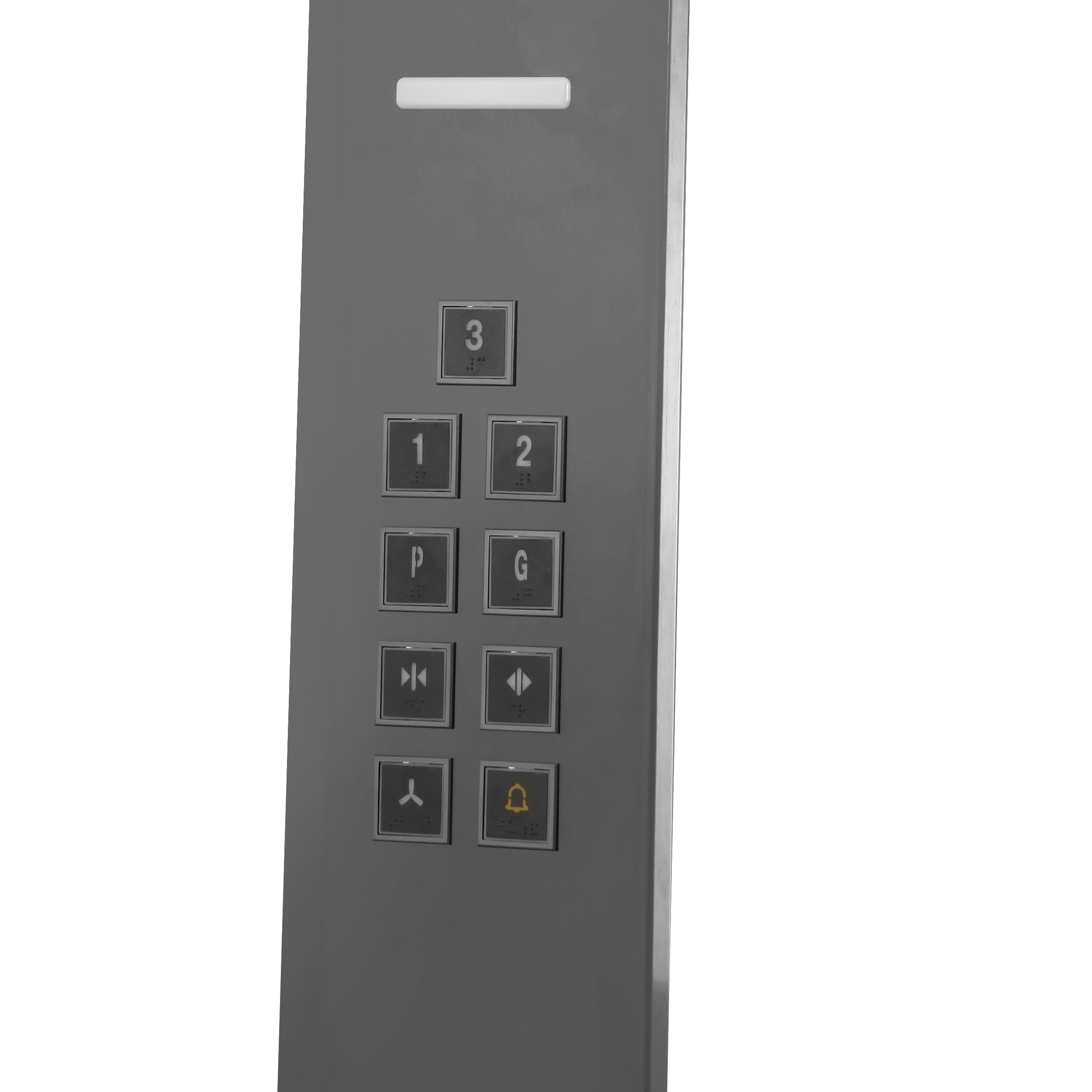 شستی کابین آسانسور 5 توقف  مدیا مدل لوتوس دیبا