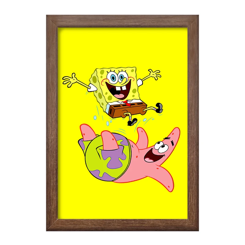 تابلو خندالو طرح باب اسفنجی  کد 1332