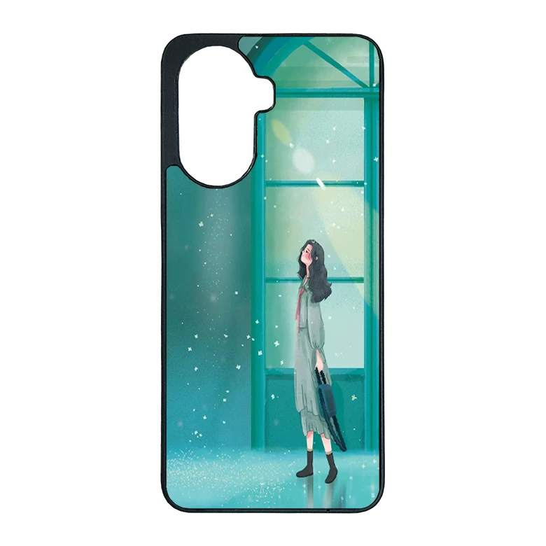 کاور گالری وبفر طرح دختر مناسب برای گوشی موبایل شیائومی redmi a5 4g