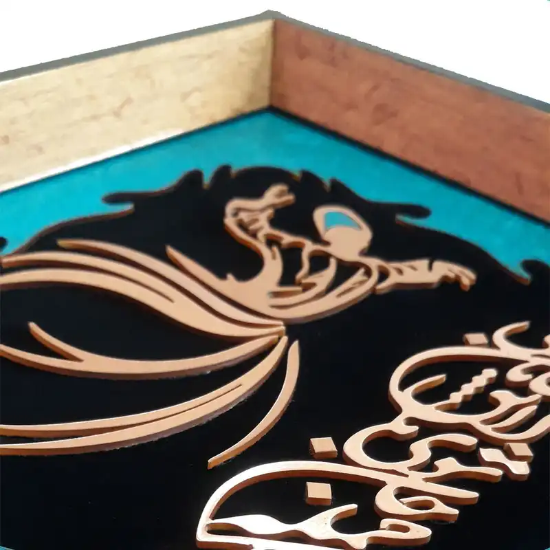 تابلو معرق مس طرح رقص سماع مدل D41