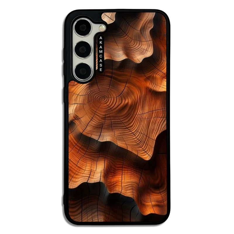 کاور آکام مدل AMC-WSGS23P-WOOD-9 مناسب برای گوشی موبایل سامسونگ Galaxy S23 Plus