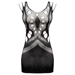 لباس خواب زنانه ماییلدا مدل نگین دار کد 4860-7093 