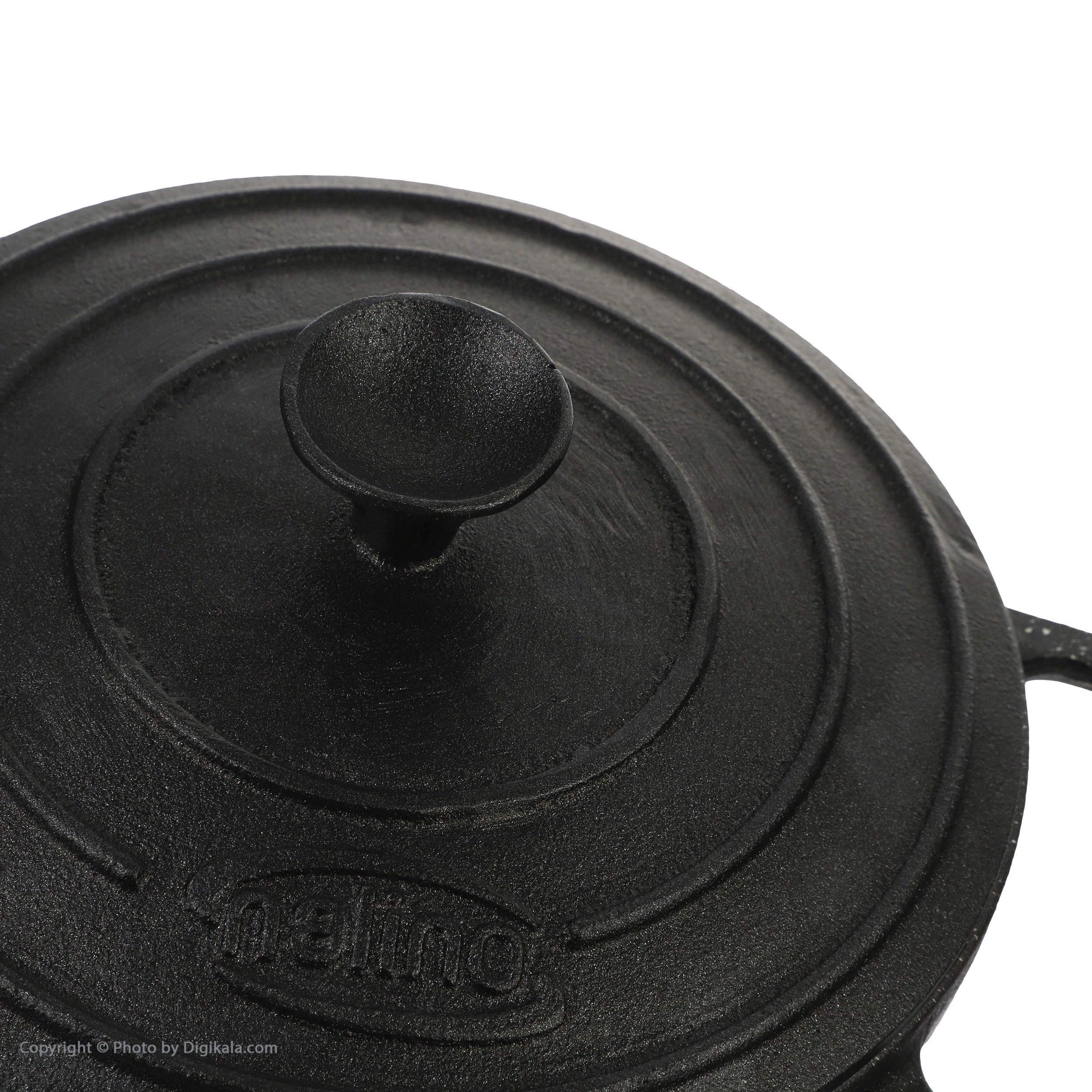 قابلمه چدن نالینو مدل Feleti سایز 18