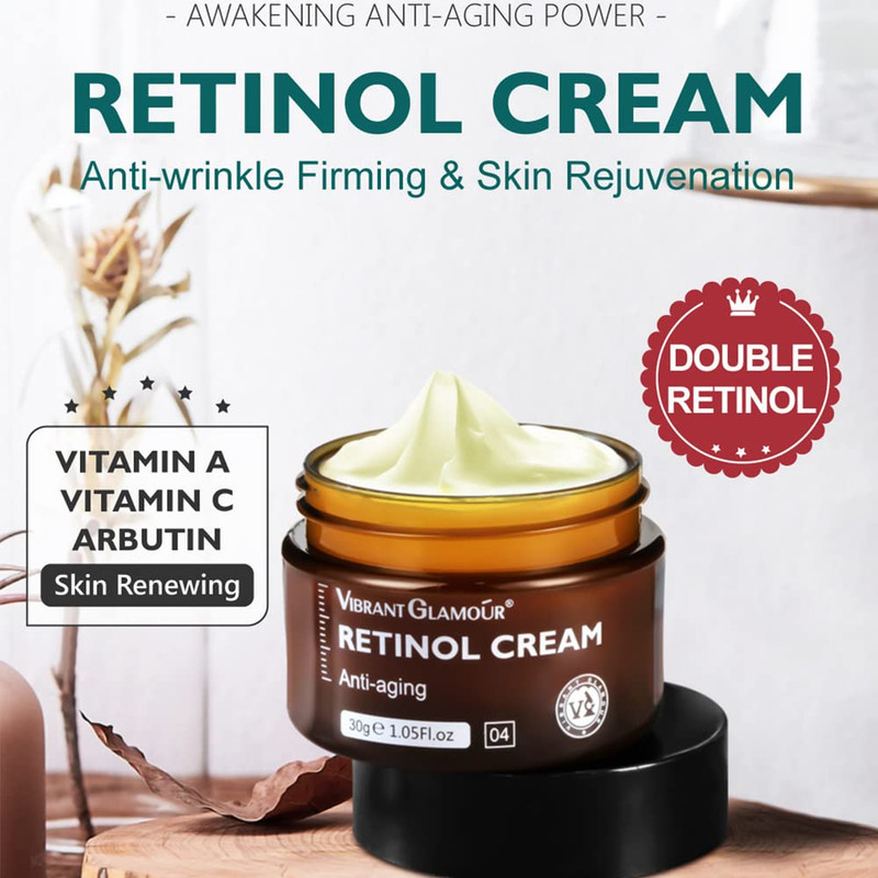 کرم ضد چروک ویبرانت گلمور مدل Retinol وزن 30 گرم
