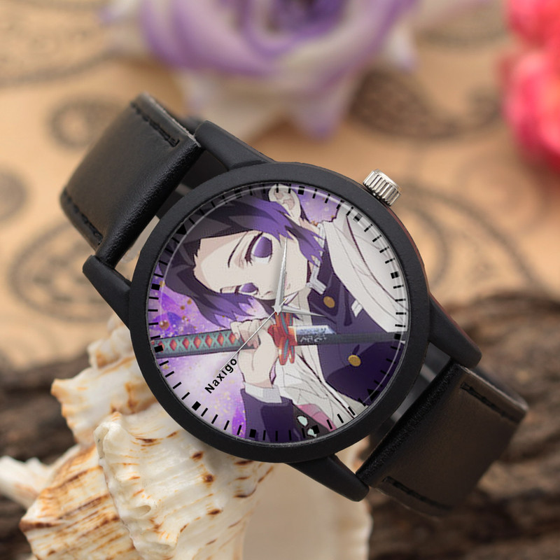 ساعت مچی عقربه ای ناکسیگو مدل انیمه شیطان کش کد LF6843