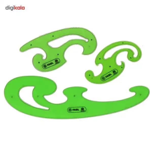 ست شابلون پیستوله 3 عددی فابل کد FB429