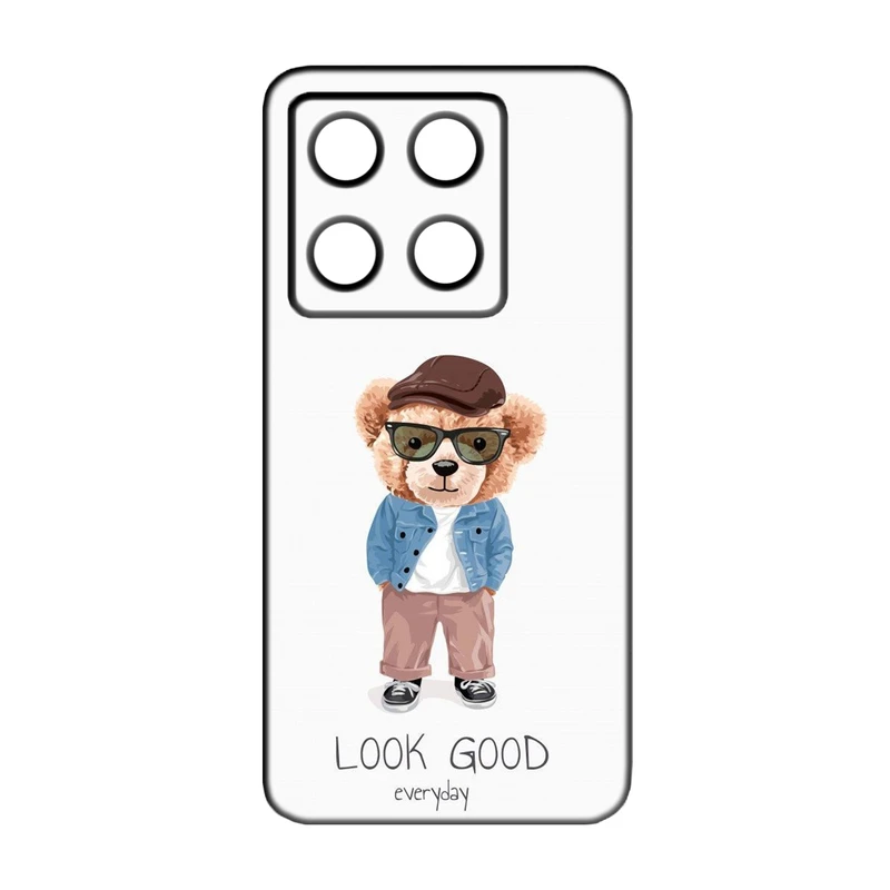 کاور طرح خرس کد 35 مناسب برای گوشی موبایل شیائومی 14T