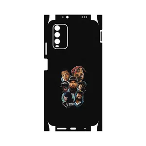 MAHOOT Great Rappers Digital Art-FullSkin Cover Sticker for Xiaomi Redmi 9T
