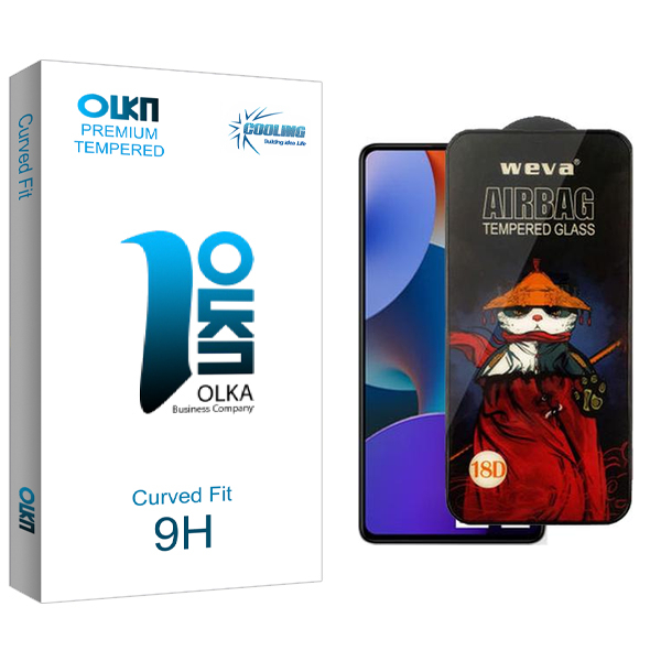 محافظ صفحه نمایش کولینگ مدل Olka Airbag مناسب برای گوشی موبایل شیائومی Redmi Note 12 Pro Plus 5G