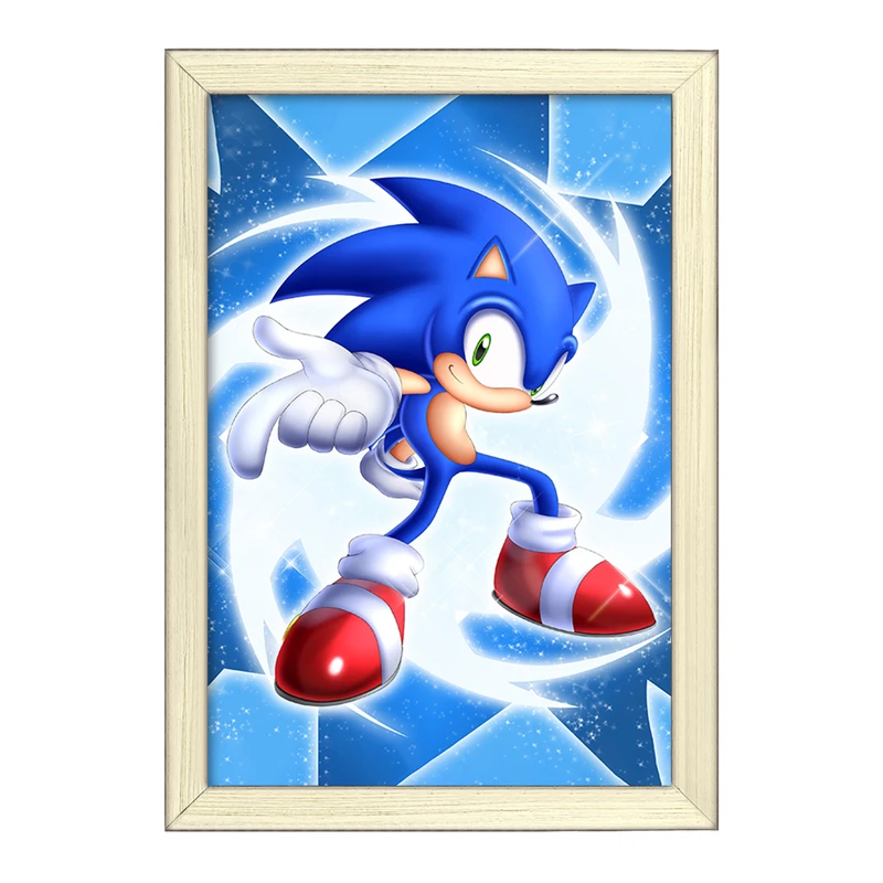 تابلو خندالو طرح سونیک (Sonic) کد 37022